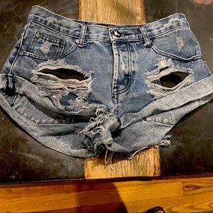 One Teaspoon jean shorts